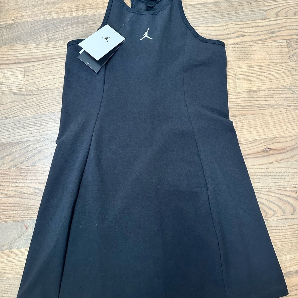 Jordan Black Tight fit Cotton Dress - Picture 2 of 5